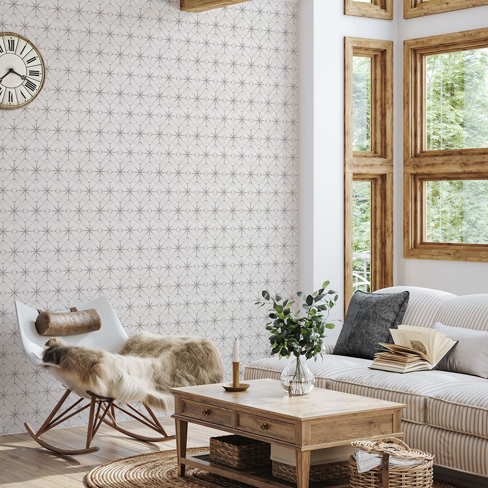 Jeffrey Court | Drawn Stone Hex Field Tile 8