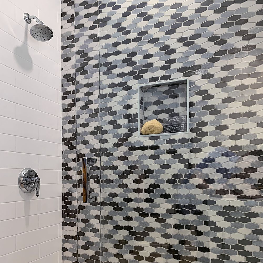 Jeffrey Court | Elongated Hex Mosaic 10.625