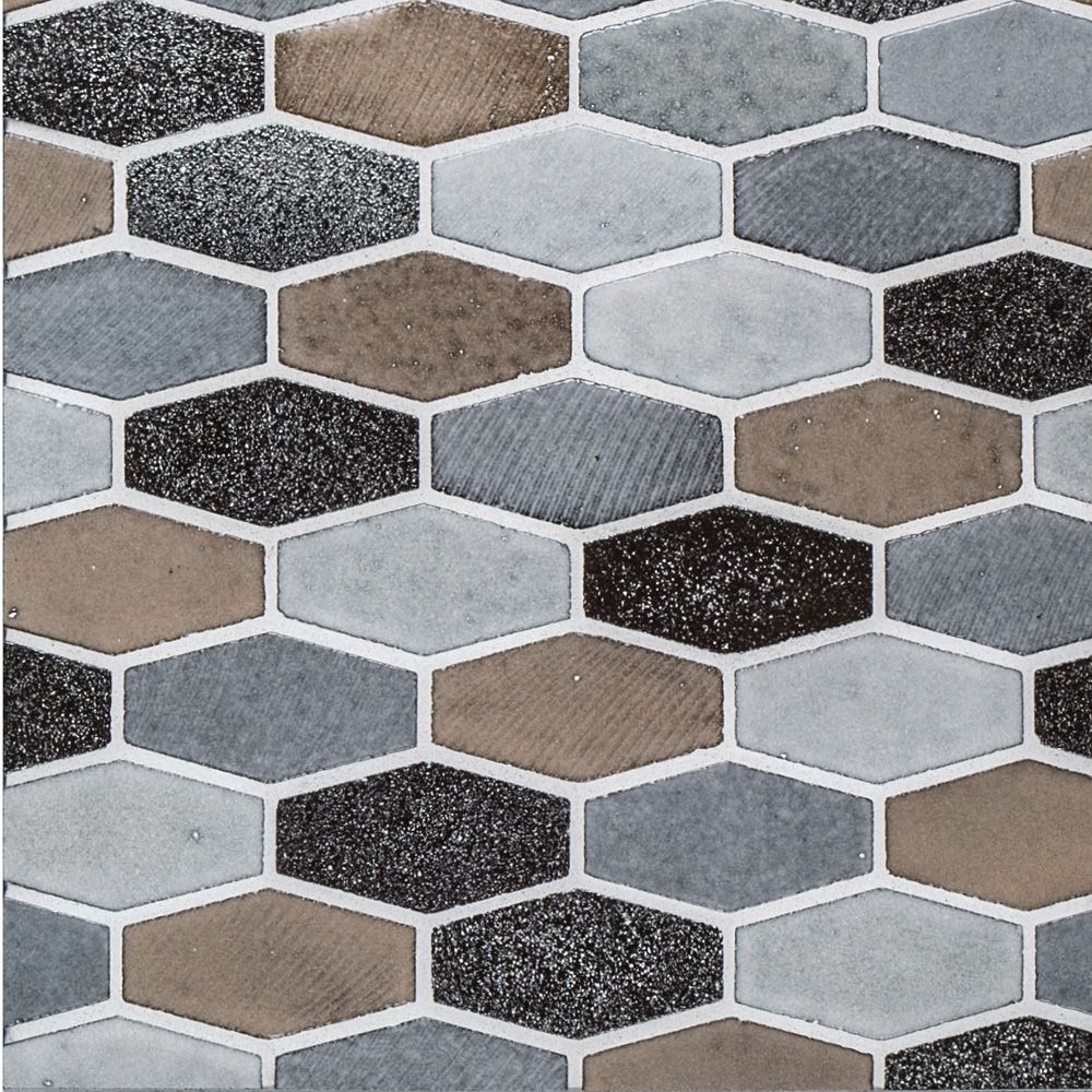 Jeffrey Court | Elongated Hex Mosaic 10.625