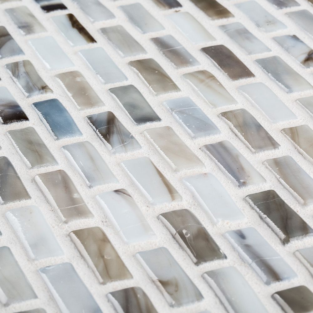 Jeffrey Court | Industrie Glass Mosaic 10.875