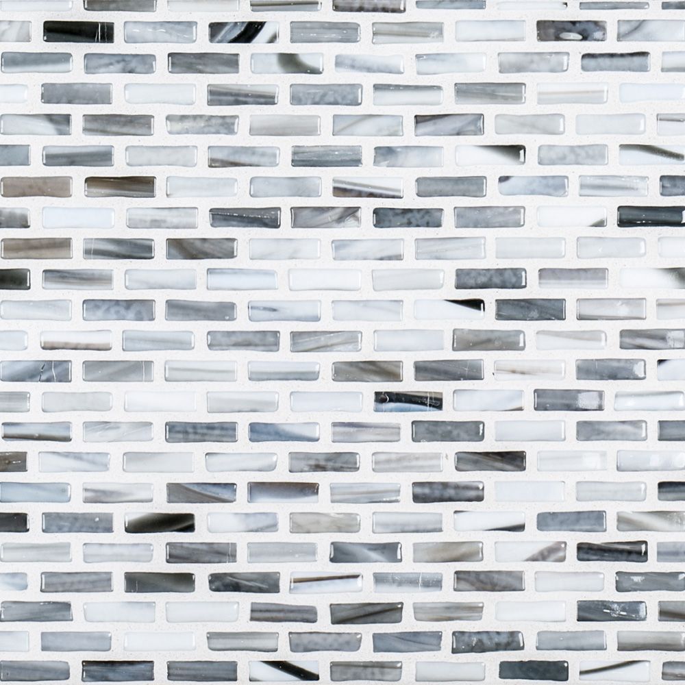 Jeffrey Court | Industrie Glass Mosaic 10.875