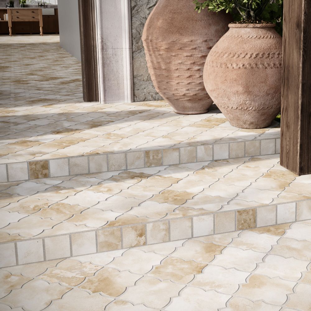 Jeffrey Court | Arabesque Field Tile 9.75