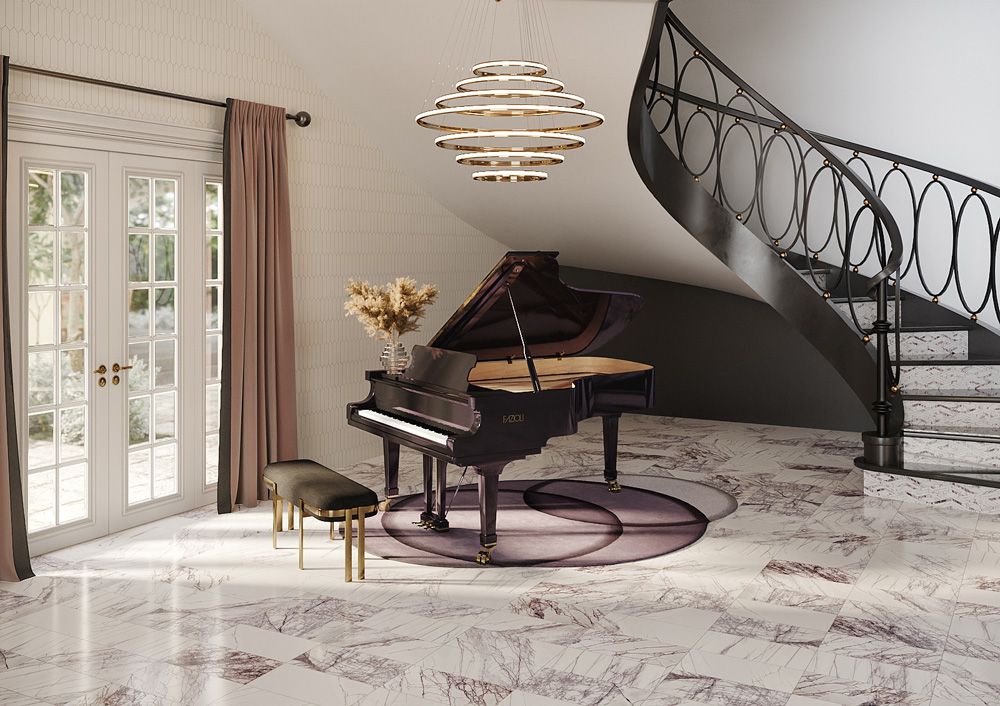 Jeffrey Court | Masquerade Ball - Field Tile 10