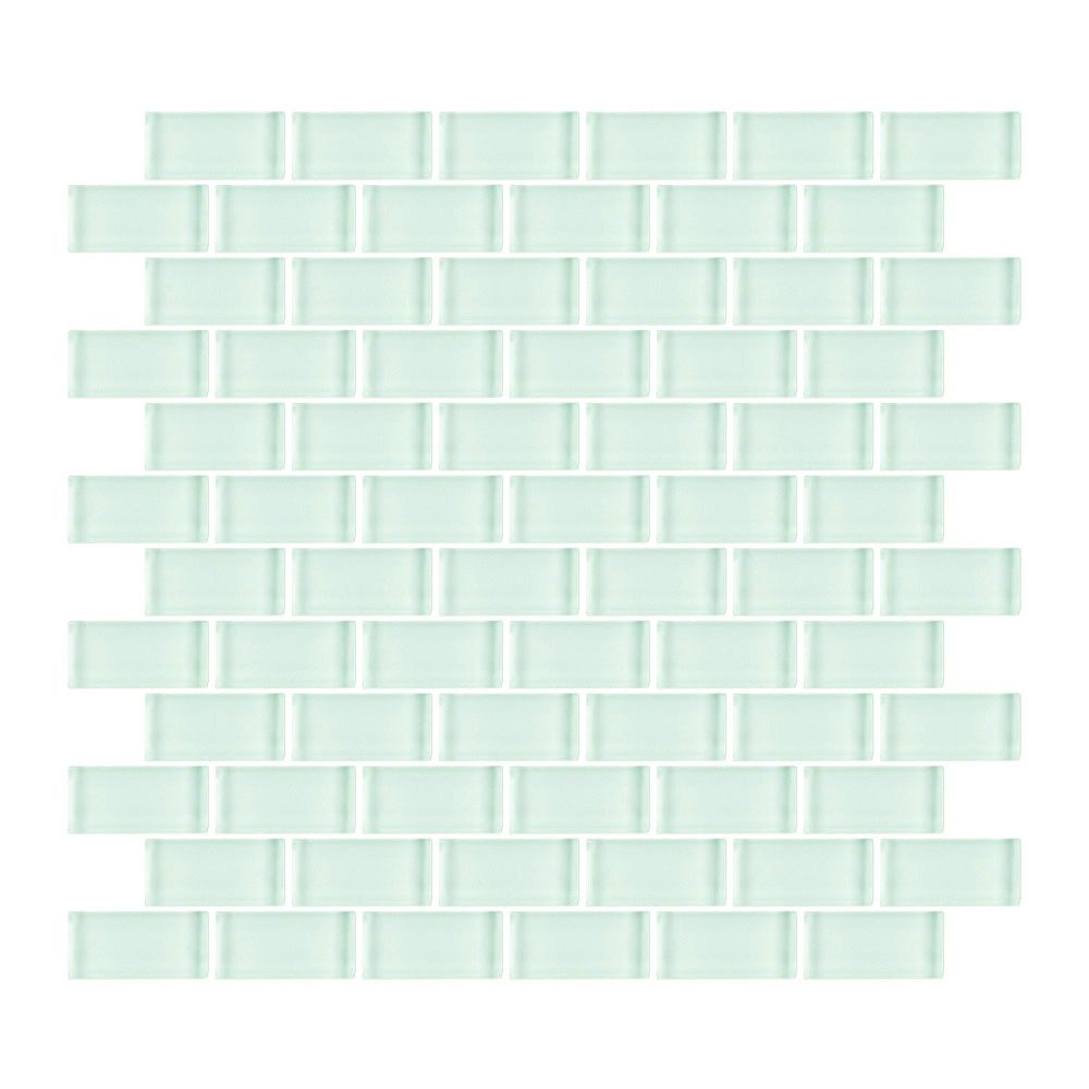 Jeffrey Court | Mint Brick Mosaic 11.625